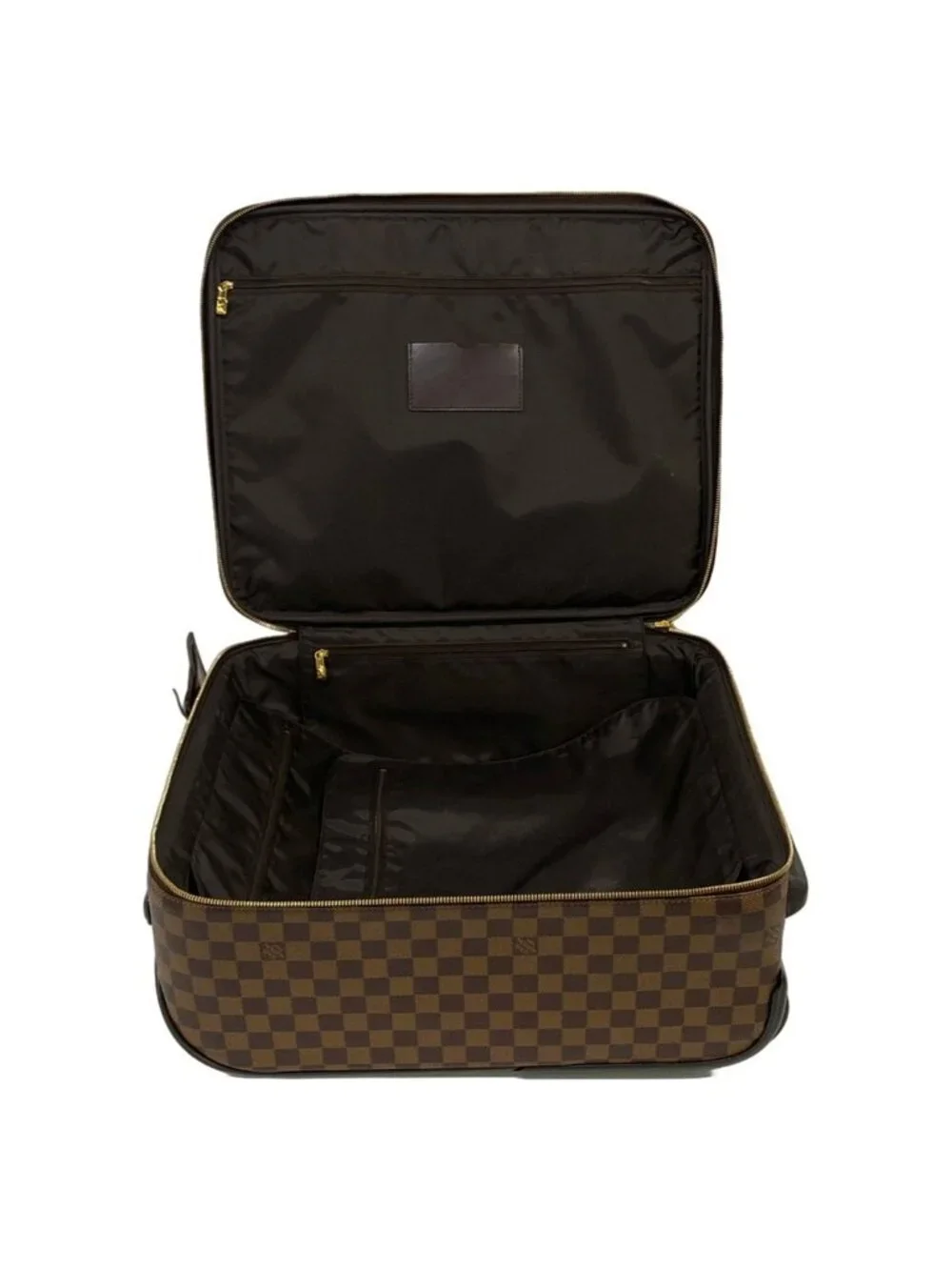 Louis Vuitton Travel Bag Damier Pegase 50 Ebene Tsa No Diamond No Lock